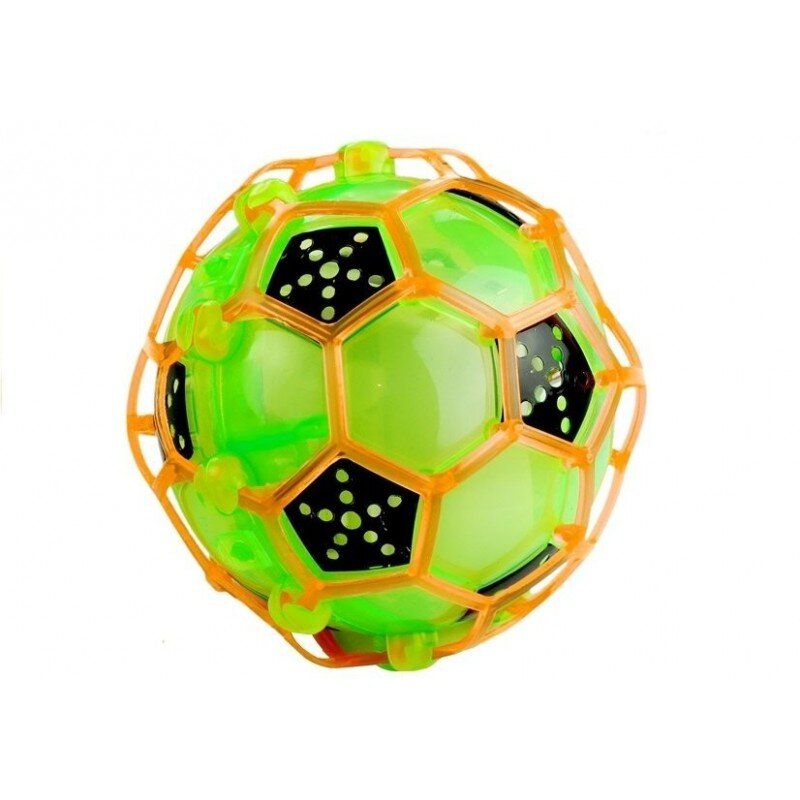 Šokinėjantis futbolo kamuolys su šviesom цена и информация | Žaislai berniukams | pigu.lt