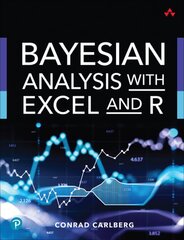 Bayesian Analysis with Excel and R цена и информация | Книги по экономике | pigu.lt