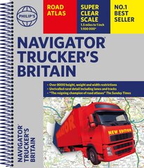 Philip's navigator trucker's Britain kaina ir informacija | Kelionių vadovai, aprašymai | pigu.lt