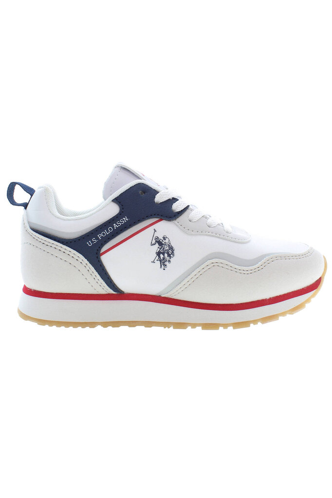 Sportiniai batai berniukams U.S. Polo, balti, NOBIK010K3NH1 kaina ir informacija | Sportiniai batai vaikams | pigu.lt