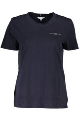 Tommy Hilfiger marškinėliai moterims, mėlyni цена и информация | Футболка женская | pigu.lt