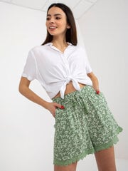 Женские светло-зеленые шорты цена и информация | Женские шорты | pigu.lt
