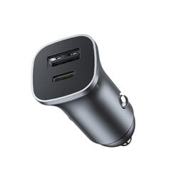Mini Автомобильное зарядное устройство Ugreen 30780 CD130 2in1 USB Type-C USB-C для Iphone Ipad Android цена и информация | Зарядные устройства для телефонов | pigu.lt