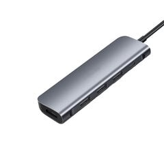 Adapteris Ugreen 50209 5in1 Type-C / 3USB HDMI PD kaina ir informacija | Adapteriai, USB šakotuvai | pigu.lt