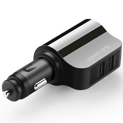 Автомобильное зарядное устройство Адаптер Ugreen 20394 2USB 3.4A 60W цена и информация | Зарядные устройства для телефонов | pigu.lt