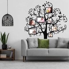Виниловая наклейка на стену Большое дерево - декор для семейных фотографий - 180 х 177 см цена и информация | Интерьерные наклейки | pigu.lt