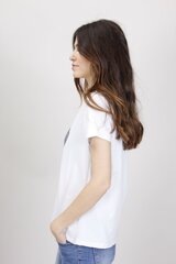 Marškinėliai moterims Myastreet, balti kaina ir informacija | Marškinėliai moterims | pigu.lt
