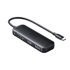 Adapteris Ugreen 60568 CM260 3in1 Type-C / HDMI/DP/VGA kaina ir informacija | Adapteriai, USB šakotuvai | pigu.lt