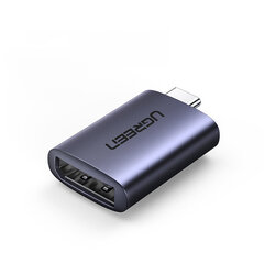 Adapteris Ugreen 70451 US321 Type-C / DP 4K60Hz kaina ir informacija | Adapteriai, USB šakotuvai | pigu.lt