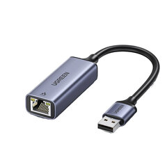 Adapteris Ugreen 50922 CM209 USB3.0 to RJ45 kaina ir informacija | Adapteriai, USB šakotuvai | pigu.lt