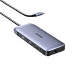 Адаптер Ugreen 70301 CM274 9in1 Type-C До PD100W DP HDMI VGA 1000mbps 2USB3.0 SD/TF для HUAWEI Mate40/P50 Samsung S20