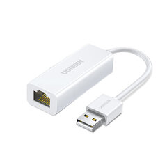 Адаптер Ugreen 30304 USB До RJ45 100mbps цена и информация | Адаптеры, USB-разветвители | pigu.lt