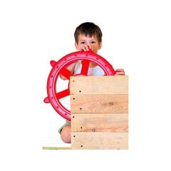 Руль пиратского корабля Just Fun, желтый цена и информация | Детские игровые домики | pigu.lt