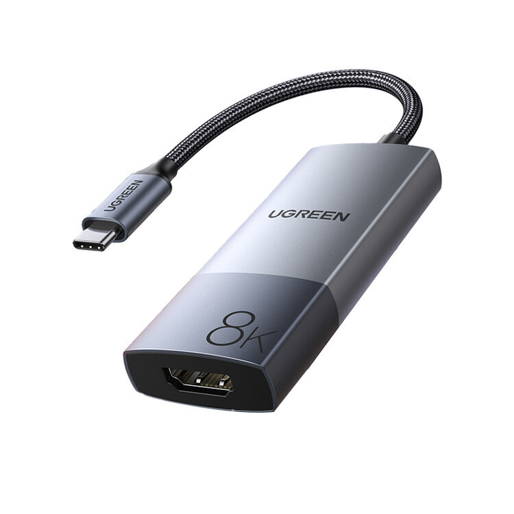 Adapteris Ugreen 50338 CM491 Type-C / HDMI2.1 kaina ir informacija | Adapteriai, USB šakotuvai | pigu.lt