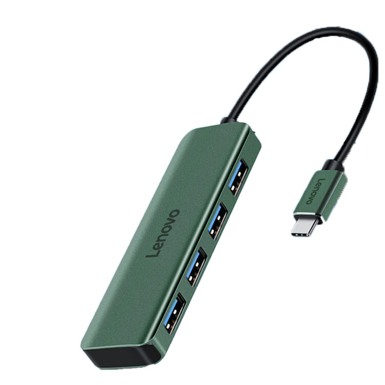 Adapteris Lenovo F1-C04 4in1 Type-C / 4USB3.0 kaina ir informacija | Adapteriai, USB šakotuvai | pigu.lt