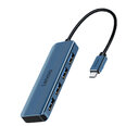 Adapteris Lenovo F1-C04 4in1 Type-C / 4USB3.0