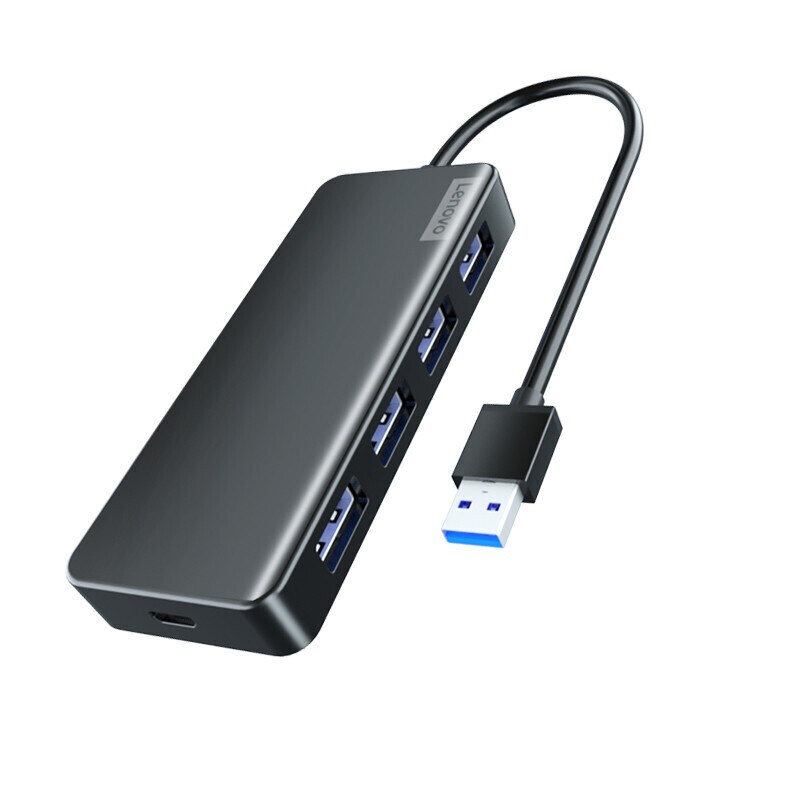 Adapteris Lenovo LX1811 5in1 USB / 4USB3.0 Micro-USB kaina ir informacija | Adapteriai, USB šakotuvai | pigu.lt