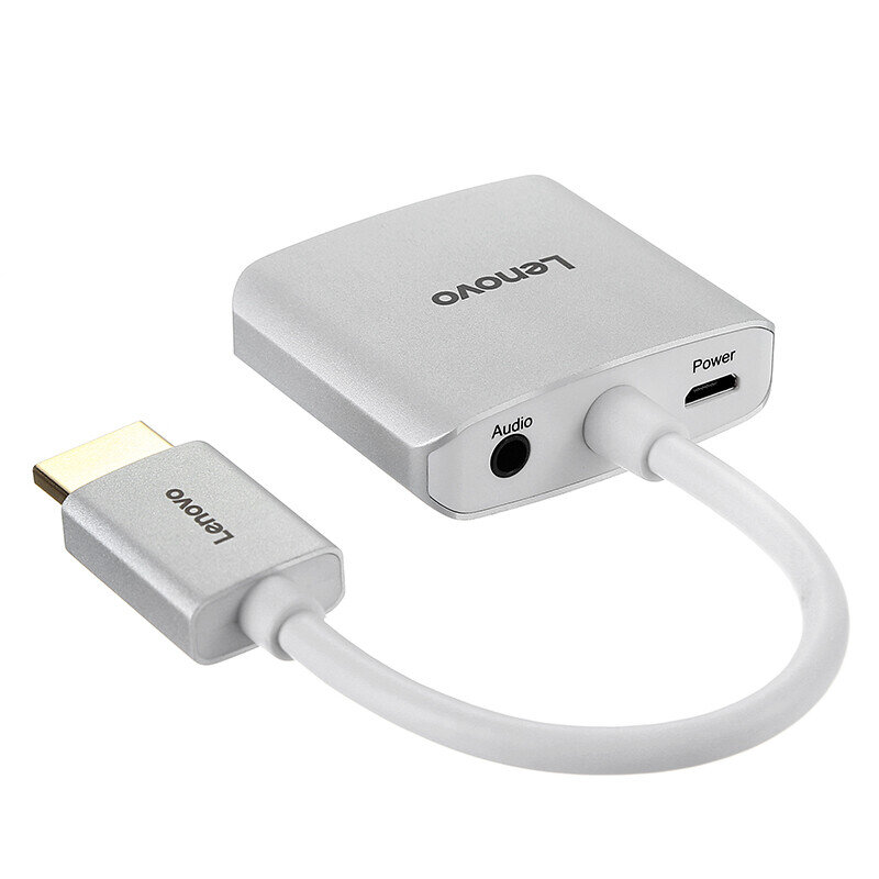 Adapteris Lenovo H201 HDMI to VGA AUX 3.5mm Micro-USB kaina ir informacija | Adapteriai, USB šakotuvai | pigu.lt