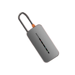 Адаптер Erazer DC05 Type-C До 3USB3.0 PD100W HDMI для HUAWEI Mate40/P50 Samsung S20 цена и информация | Адаптеры, USB-разветвители | pigu.lt