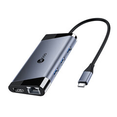 Adapteris Lecoo LKC1322H 6in1 Type-C / 3USB3.0 HDMI kaina ir informacija | Adapteriai, USB šakotuvai | pigu.lt