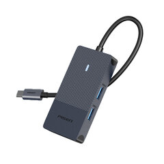 Adapteris Pisen NJ-TC04 5in1 Type-C / HDMI 2USB3.0 kaina ir informacija | Adapteriai, USB šakotuvai | pigu.lt