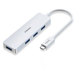 Adapteris Pisen J-HB4001 4in1 Type-C / 4USB3.0 kaina ir informacija | Adapteriai, USB šakotuvai | pigu.lt