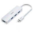 Adapteris Pisen J-HB4001 4in1 Type-C / 4USB3.0