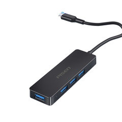 Adapteris Pisen PGM-HB04 4in1 Type-C / 4USB3.0 kaina ir informacija | Adapteriai, USB šakotuvai | pigu.lt