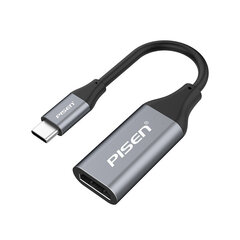 Адаптер Pisen CH102-150 Type-C До HDMI для HUAWEI Mate40/P50 Samsung S20 цена и информация | Адаптеры, USB-разветвители | pigu.lt