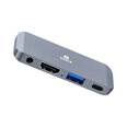Adapteris Biaze R31 4in1 Type-C / USB3.0 PD60W HDMI AUX 3.5mm iPad Pro