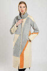 Пальто женское Madaman, серое цена и информация | Женские пальто | pigu.lt