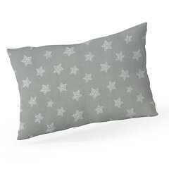 Pagalvė kūdikiams MyBaby žvaigždutės, 40x60 cm, pilka kaina ir informacija | Vokeliai, miegmaišiai, pagalvės | pigu.lt