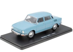 Skoda 100L 1974 Light Blue HACHETTE 1:24 LSA904 kaina ir informacija | Kolekciniai modeliukai | pigu.lt