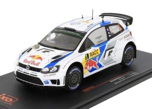 VW Polo R WRC #1 Rallye Catalunya 2014 S.Ogier/J.Ingrassia IXO 1:24 RAL018A цена и информация | Коллекционные модели автомобилей | pigu.lt