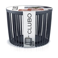 Набор из двух универсальных корзин CLUBO 35+50л цвета антрацит цена и информация | Ящики для вещей | pigu.lt