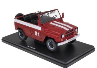 UAZ 469B 1972 Fire Department HACHETTE 1:24 LSA0064 kaina ir informacija | Kolekciniai modeliukai | pigu.lt