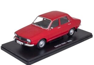 Dacia 1300 1970 Red HACHETTE 1:24 LSA0084 kaina ir informacija | Kolekciniai modeliukai | pigu.lt