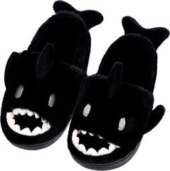 Детские тёплые тапочки Sisttke, чёрные, размер 20/21 цена и информация | Детские тапочки, домашняя обувь | pigu.lt