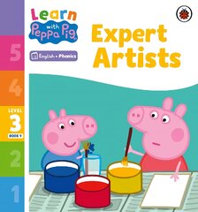 Learn with Peppa Phonics Level 3 Book 9 - Expert Artists (Phonics Reader) цена и информация | Книги для малышей | pigu.lt