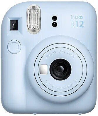 Fujifilm Instax Mini 12, Pastel Blue цена и информация | Momentiniai fotoaparatai | pigu.lt