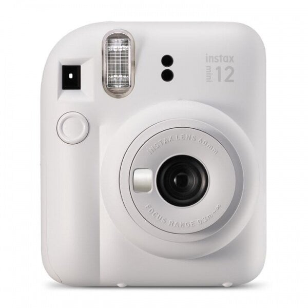 Fujifilm Instax Mini 12, Clay White kaina ir informacija | Momentiniai fotoaparatai | pigu.lt