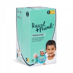 Подгузники Rascal and Friends размер 5, 13-18 кг, 64 шт. цена и информация | Подгузники | pigu.lt