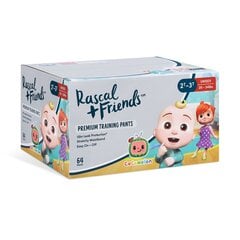 Подгузники-трусики Rascal and Friends 4 размер, 10-15 кг, 64 шт. цена и информация | Подгузники | pigu.lt