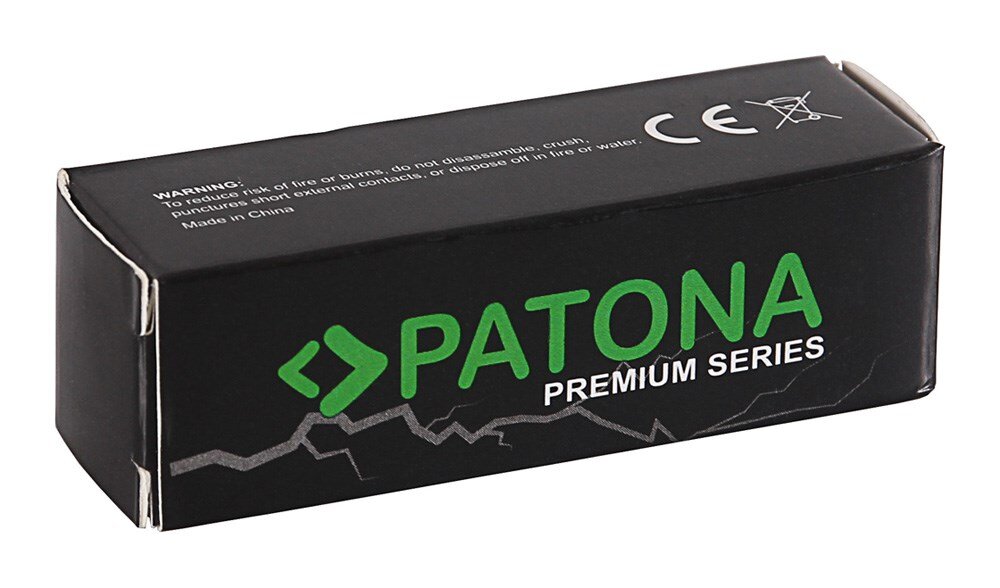 Patona Premium PA-LA-6516 18650 mygtuko viršuje esanti baterija 3350 mAh, 3,7 V, Li-Io kaina ir informacija | Akumuliatoriai fotoaparatams | pigu.lt