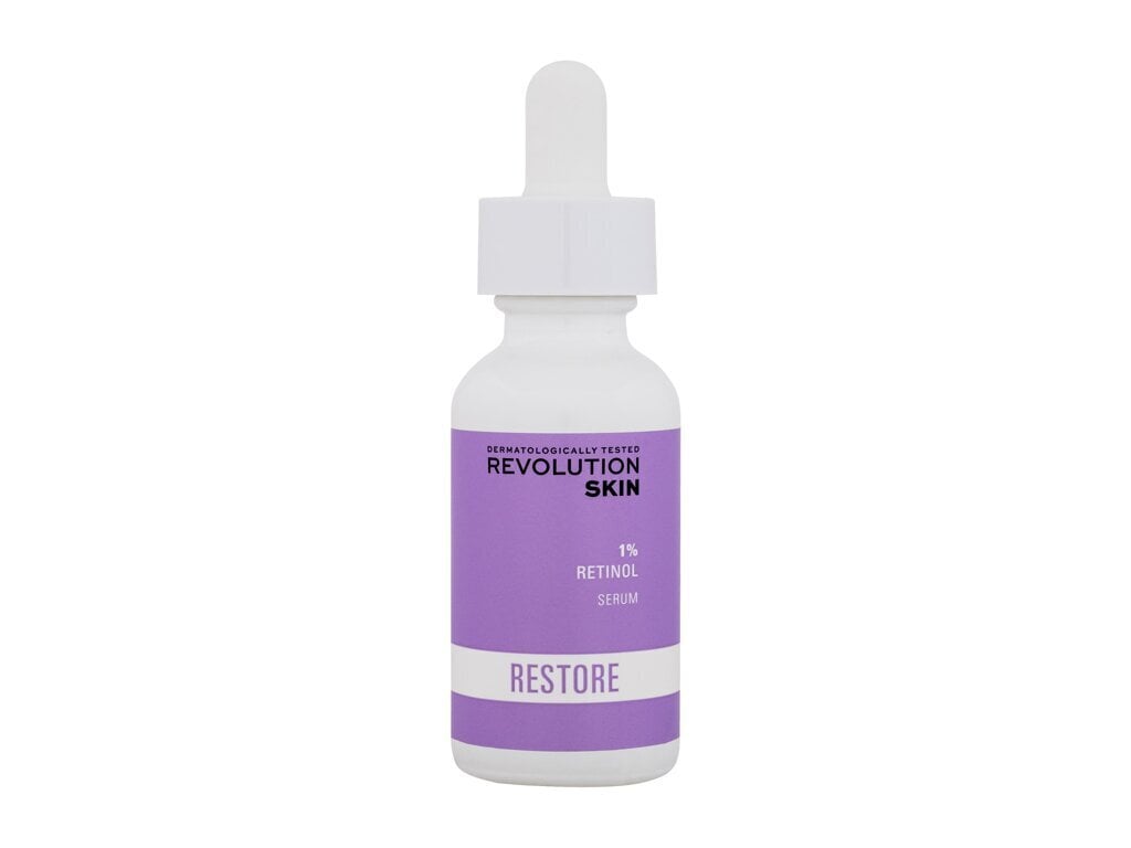 Serumas veidui Revolution Skincare Restore 1% Retinol Serum Skin, 30 ml kaina ir informacija | Veido aliejai, serumai | pigu.lt