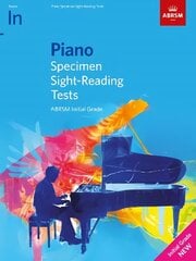 Piano Specimen Sight-Reading Tests, Initial Grade цена и информация | Книги об искусстве | pigu.lt