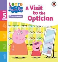 Learn with Peppa Phonics Level 5 Book 11 - A Visit to the Optician Phonics Reader kaina ir informacija | Knygos mažiesiems | pigu.lt