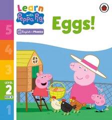 Learn with Peppa Phonics Level 2 Book 10 - Eggs! (Phonics Reader) цена и информация | Книги для малышей | pigu.lt