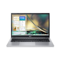 Notebook|ACER|Aspire 3|A315-24P|CPU 7520U|2800 MHz|15.6&quot;|1920x1080|RAM 8GB|DDR5|SSD 512GB|AMD Radeon Graphics|Integrated|SWE|Windows 11 Home|Pure Silver|1.8 kg|NX.KDEEL.002 Портативный компьютер цена и информация | Ноутбуки | pigu.lt