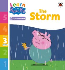 Learn with Peppa Phonics Level 3 Book 11 - The Storm (Phonics Reader) цена и информация | Книги для малышей | pigu.lt